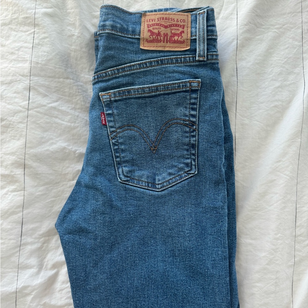 Levi's Blue Straight Jeans Classic Denim Style